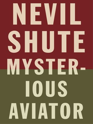 cover image of Mysterious Aviator